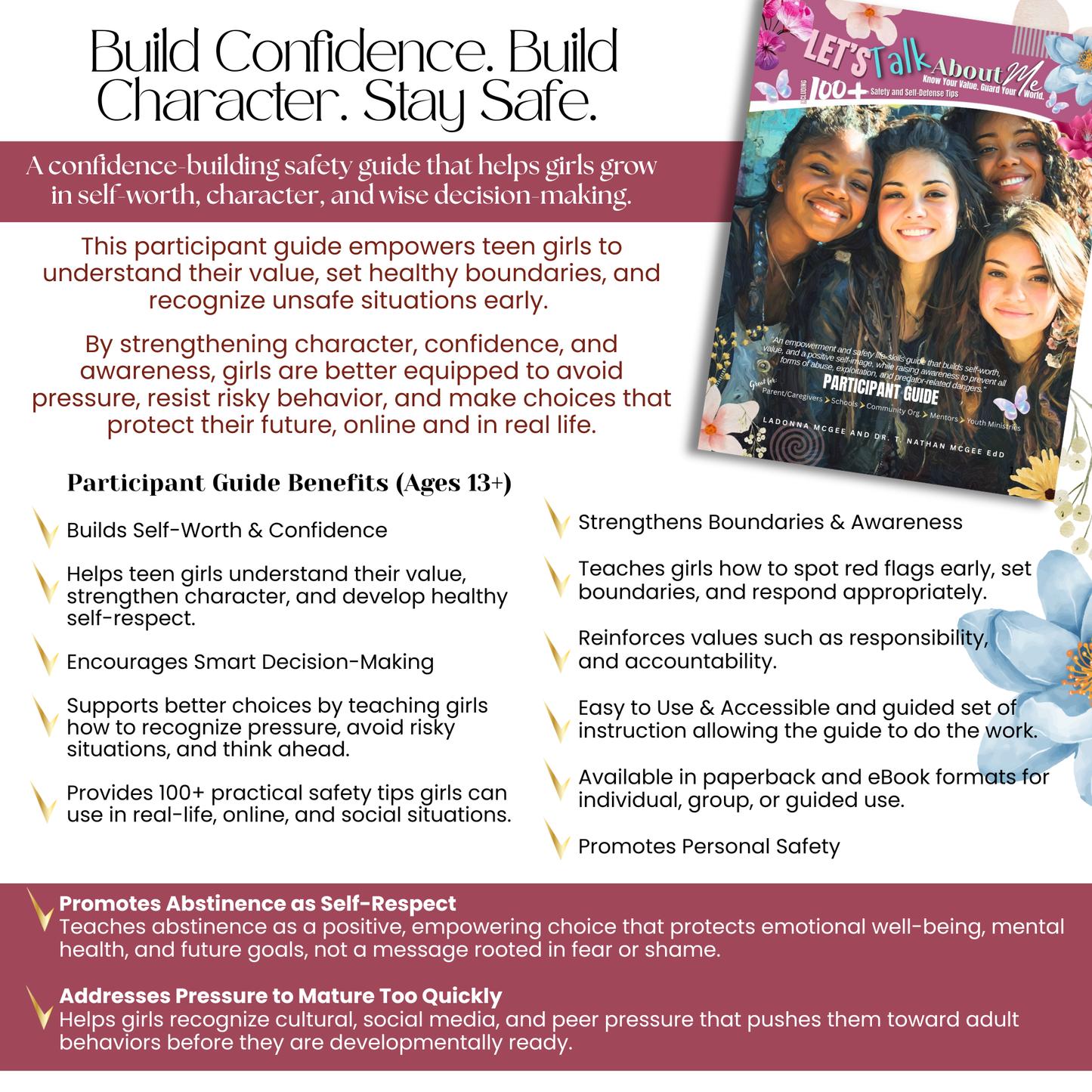LTAM - Participant Guide (Paperback) Retail: $24.95-$42.95 (Designed for Teen Girls Ages 13+)