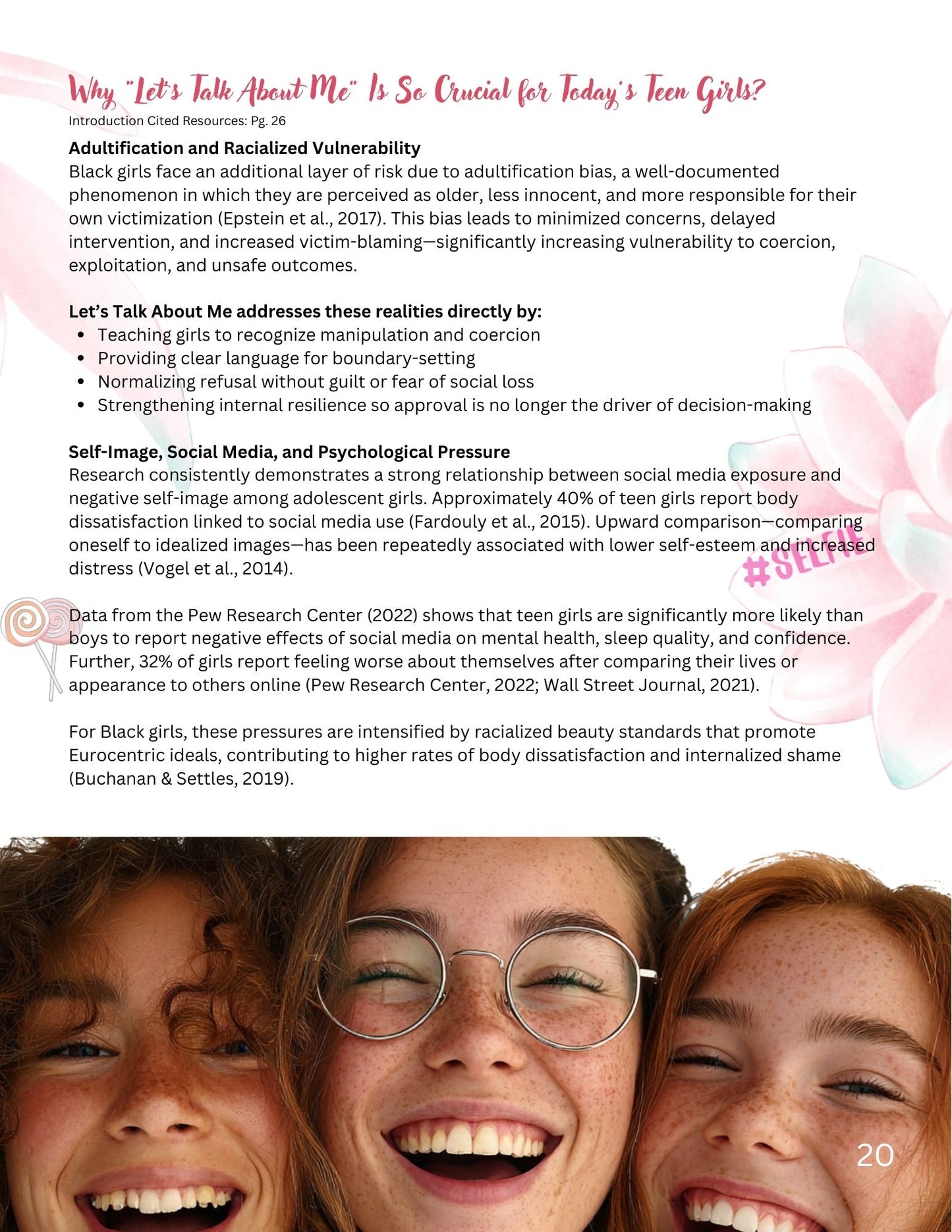 "Let's Talk About Me" FREE Sample Session E-book