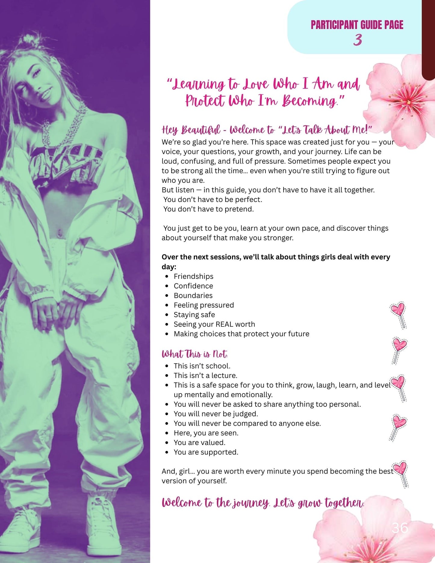LTAM - Participant Guide (Ebook) Retail: $17.95 (Designed for Teen Girls Ages 13+)
