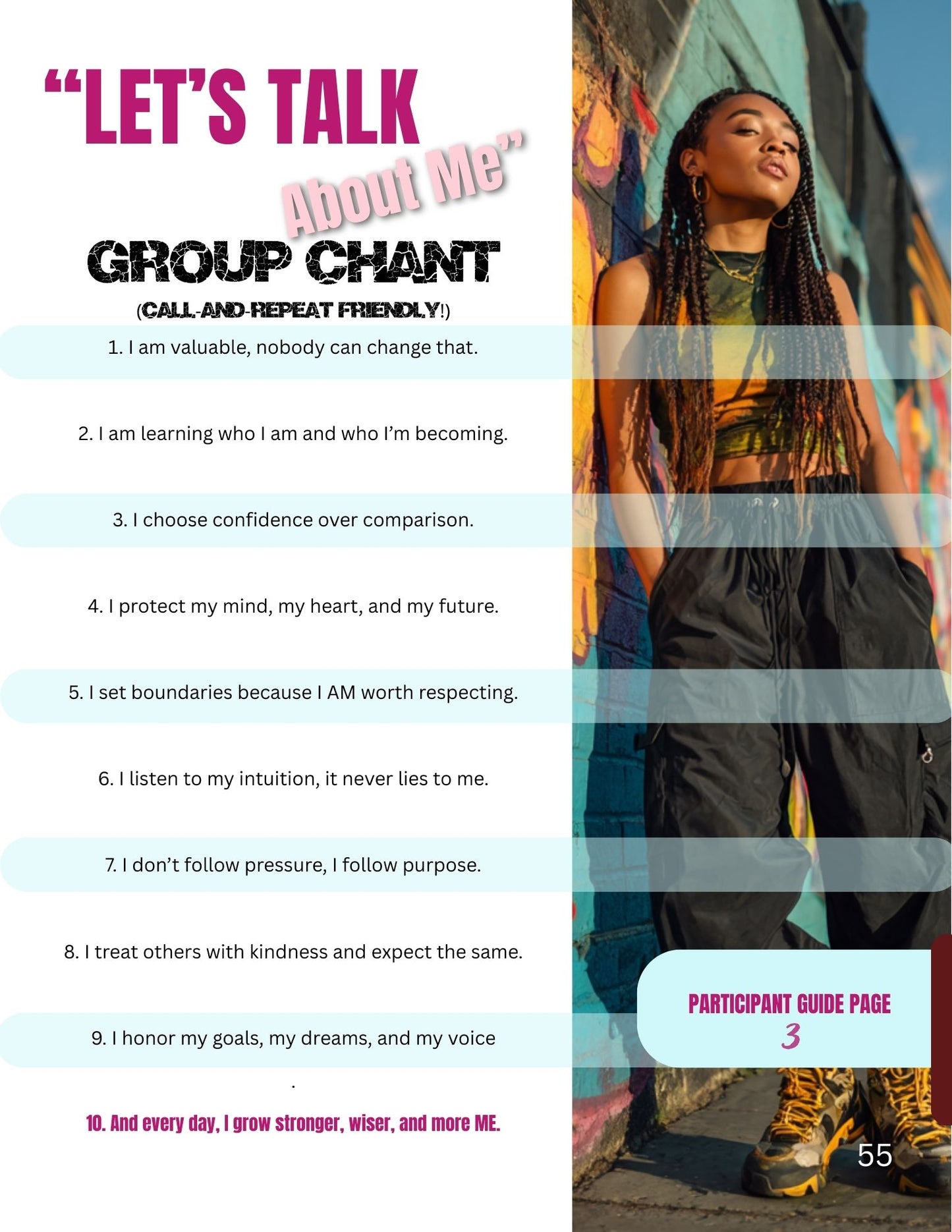 "Let's Talk About Me" FREE Sample Session E-book